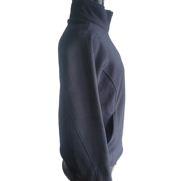 Black Columbia Full Zip Omni-heat Thermal Comfort Soft Shell Jacket M - Picture 4 of 6